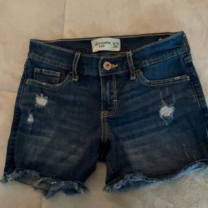 Abercrombie Kids Denim Shorts excellent condition size 9/10
